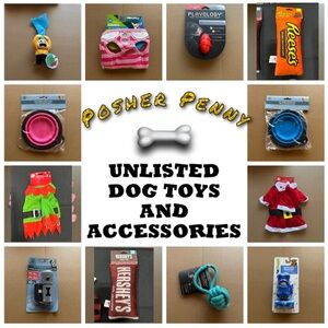 🆕 UNLISTED DOG Toys & Accessories